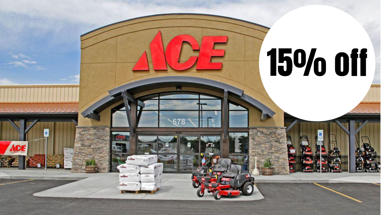 15 Off Ace  Hardware  Coupon Online  or In Store My Discount