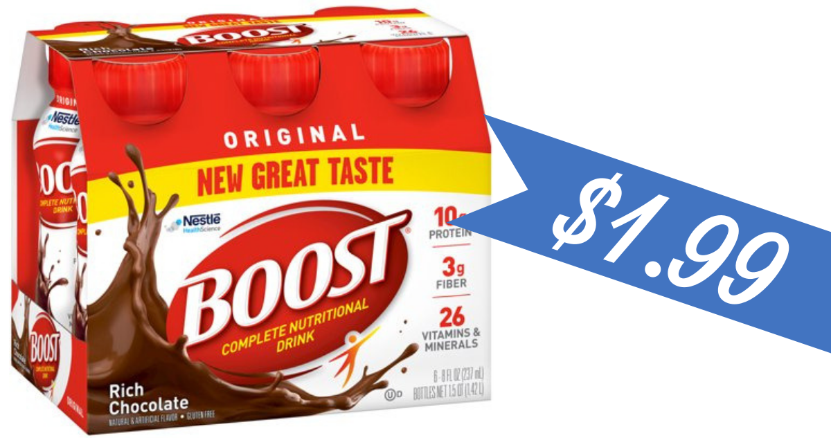CVS Deal | 6 Pack of Boost Drink for $1.99 - My Discount