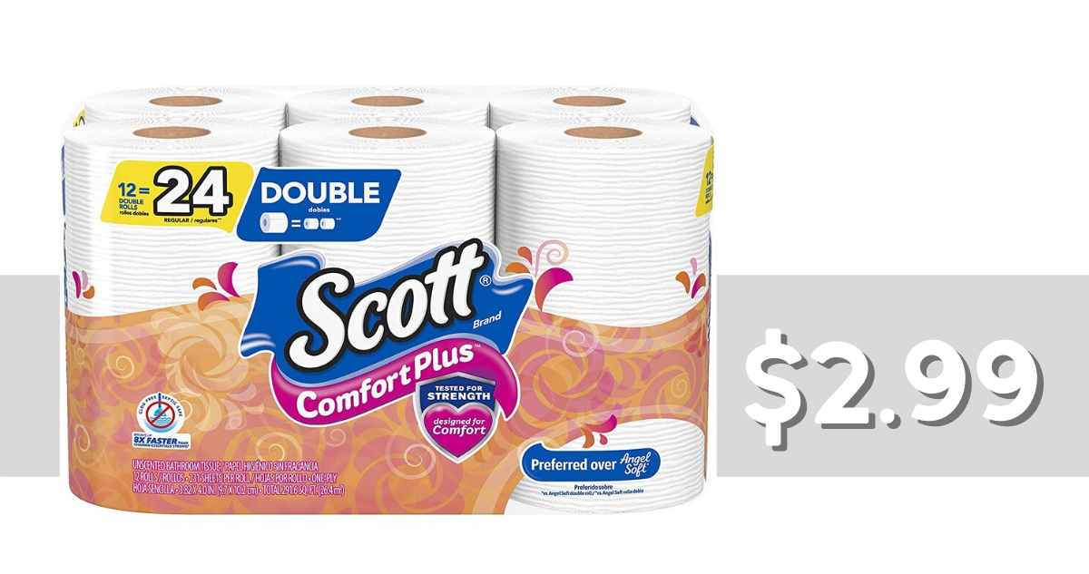 Scott Coupon Bath Tissue for 2.99 My Discount