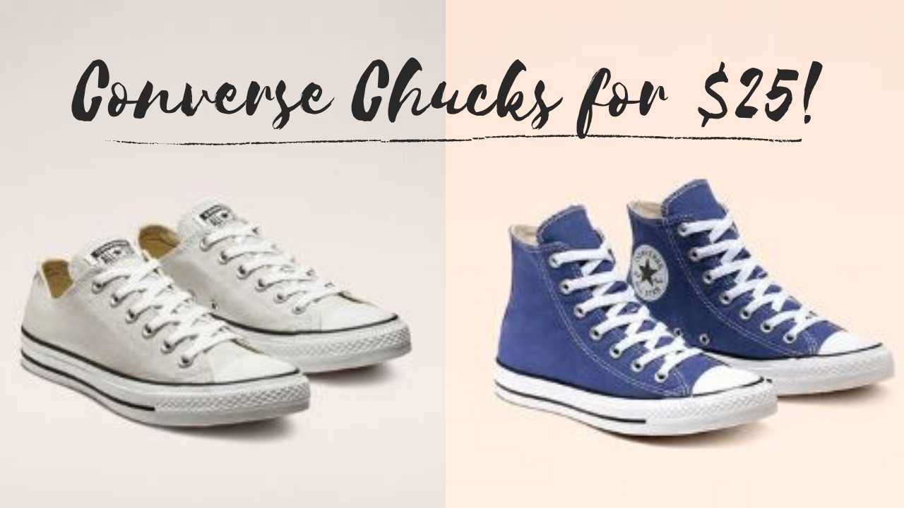 Converse Coupon Code Shoes for 25! My Discount