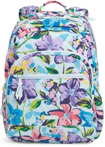 floral backpack